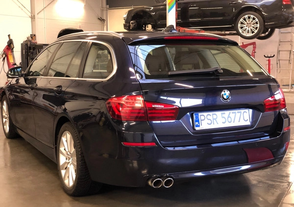 BMW Seria 5 cena 52900 przebieg: 280000, rok produkcji 2013 z Żyrardów małe 742